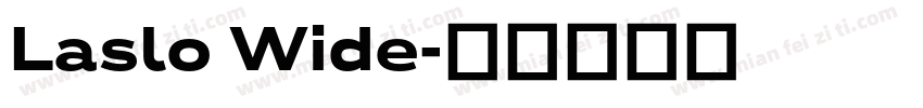 Laslo Wide字体转换